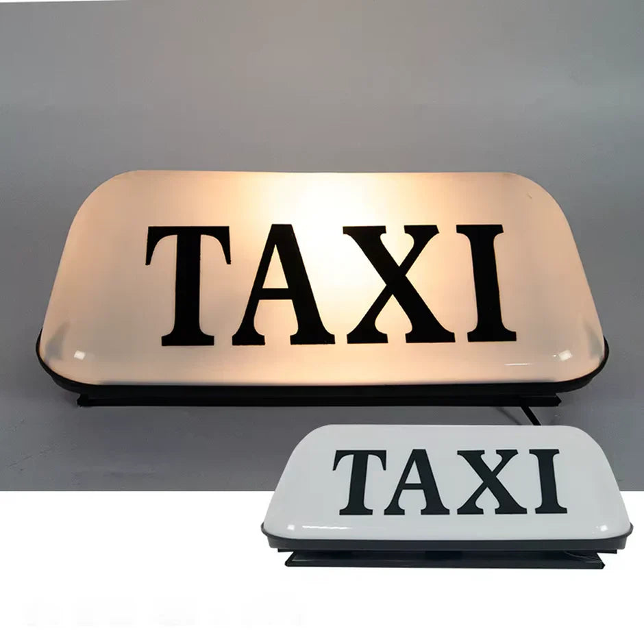MÁGNESES TAXI TETŐJELZŐ
