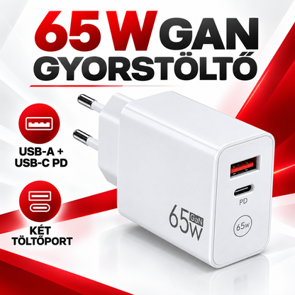 65 W-OS GYORSTÖLTŐ
