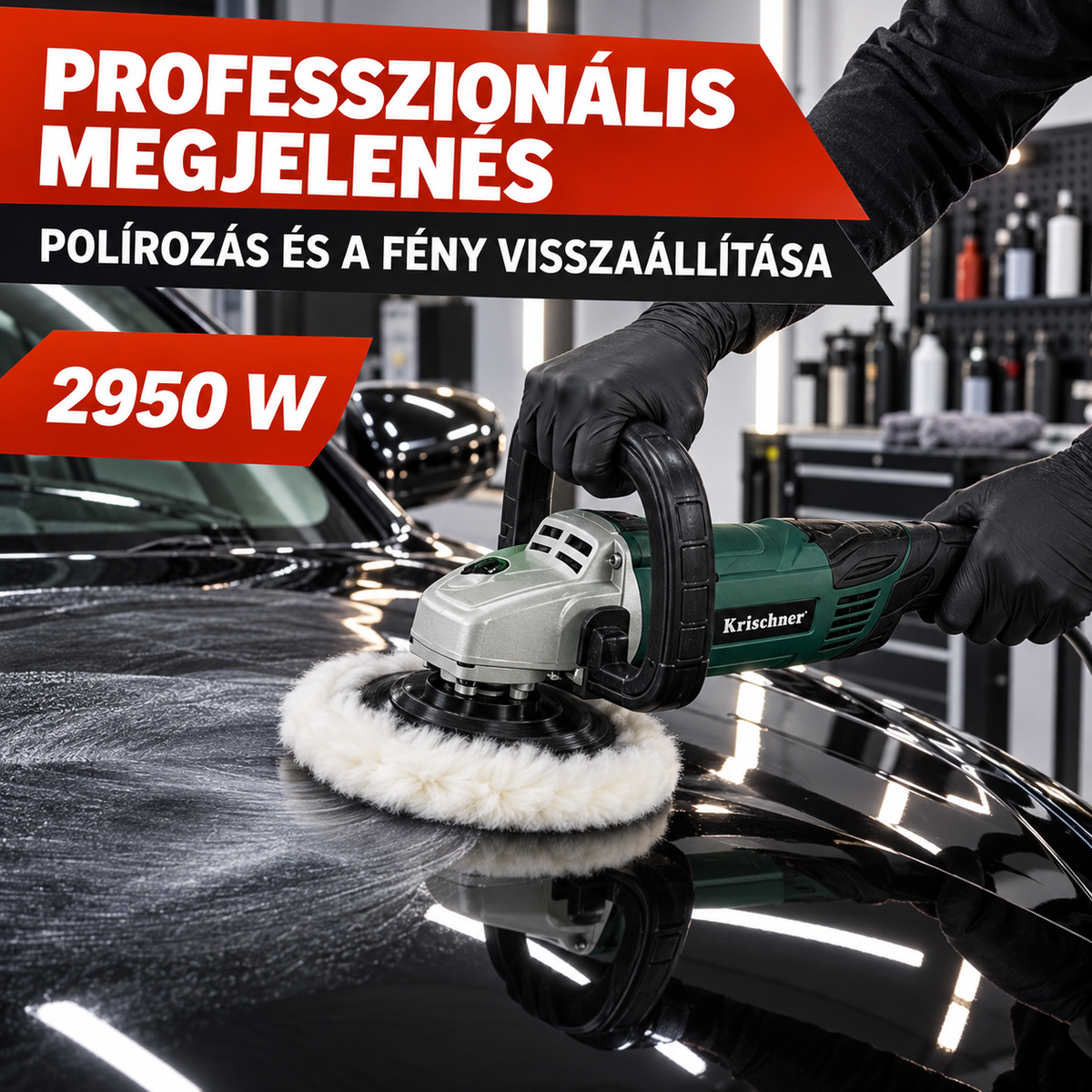 KRISCHNER ELEKTROMOS AUTÓPOLÍROZÓ