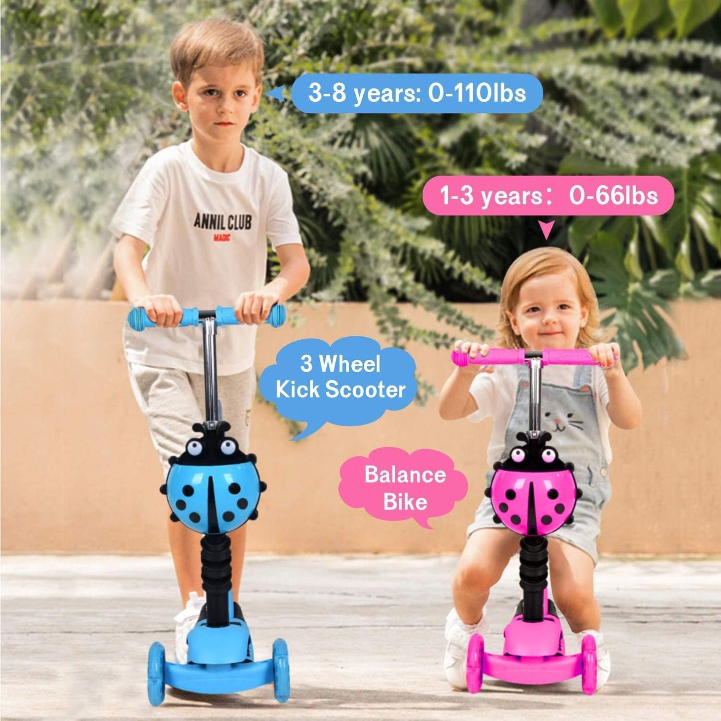 5 AZ 1-BEN GYEREK ROLLER BUBAMARA