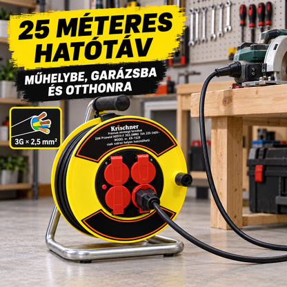 HOSSZABBÍTÓ KÁBELDOB – 25 MÉTER