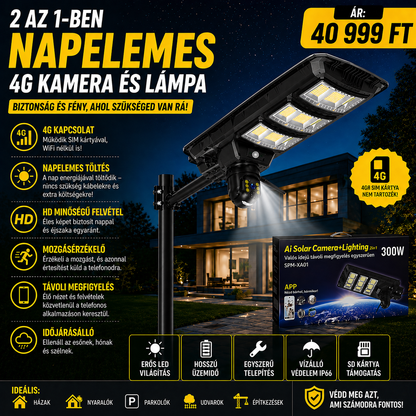 NAPELEMES REFLEKTOR + 4G NAPELEMES KAMERA – VENICE