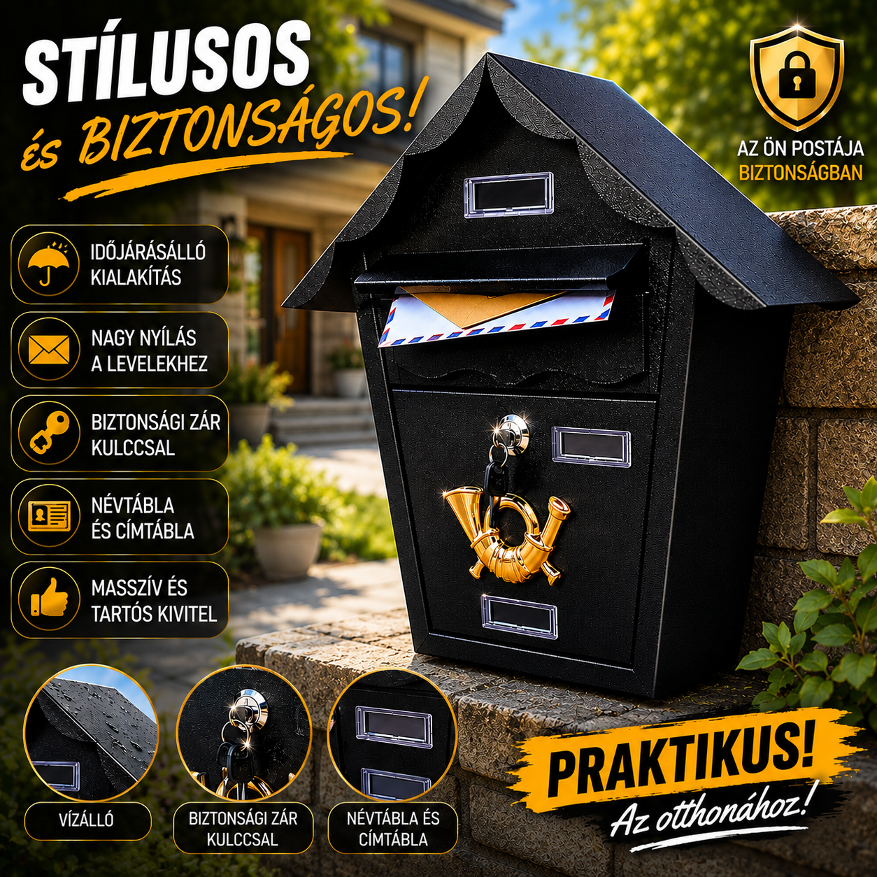 FÉM POSTALÁDA