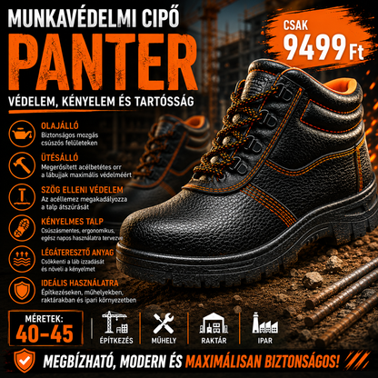 MUNKAVÉDELMI CIPŐ  "PANTER"