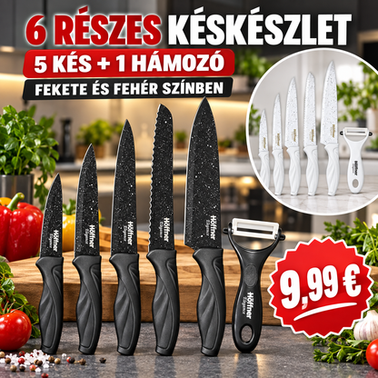 HÖFFNER ELEGANCE 6 RÉSZES KÉSKÉSZLET