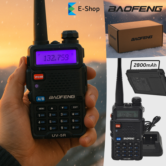 HOSSZÚ HATÓTÁVOLSÁGÚ DIGITÁLIS ADÓ-VEVŐ UV-5R