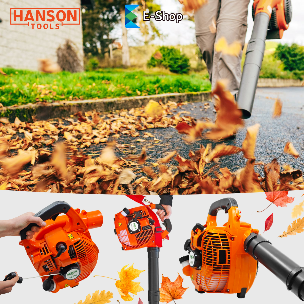 HANSON MOTOROS LOMBFÚVÓ- 1 KS