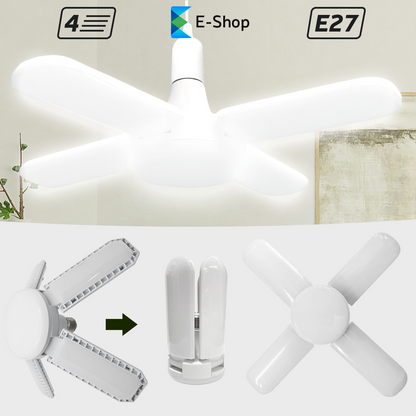 QUATTRO LED izzó három karral