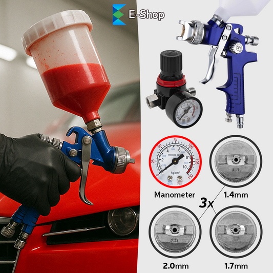 FESTÉKSPRAY PIJSZTOLY 3 FÚVÓKÁVAL