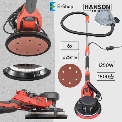 HANSON TELESZKÓPOS FAL-POLOSÍTÓ