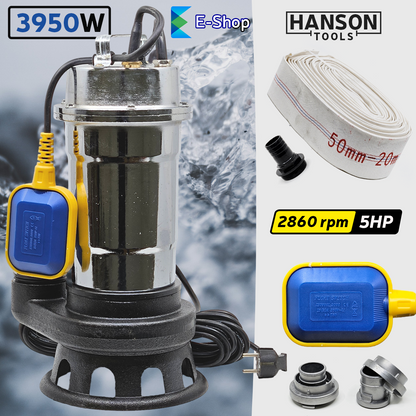 HANSON MERÜLŐ SZIVATTYÚ SZENNYVÍZHEZ 3950W