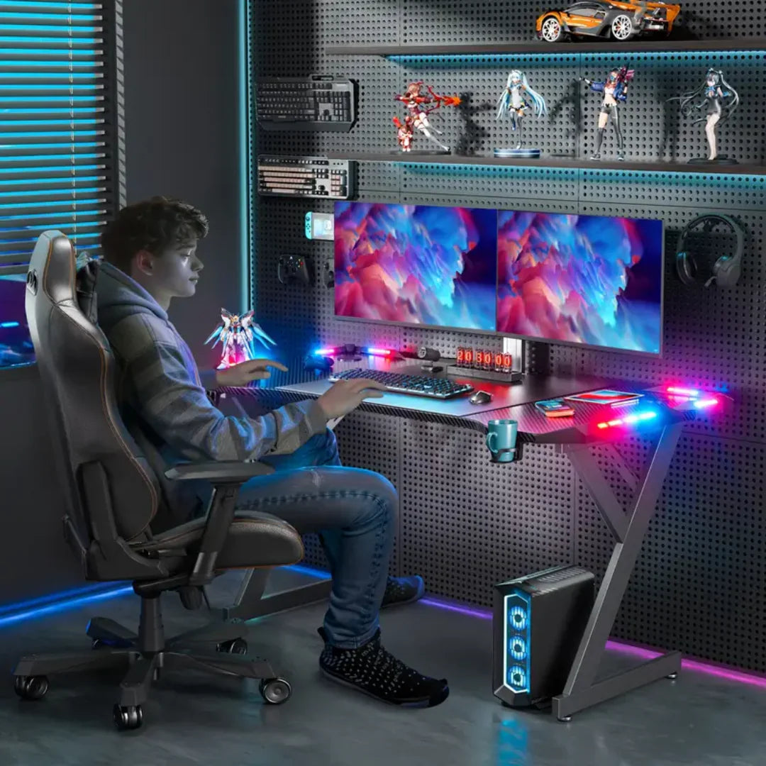 LED  RGB GAMING ASZTAL