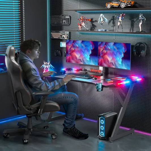 LED  RGB GAMING ASZTAL